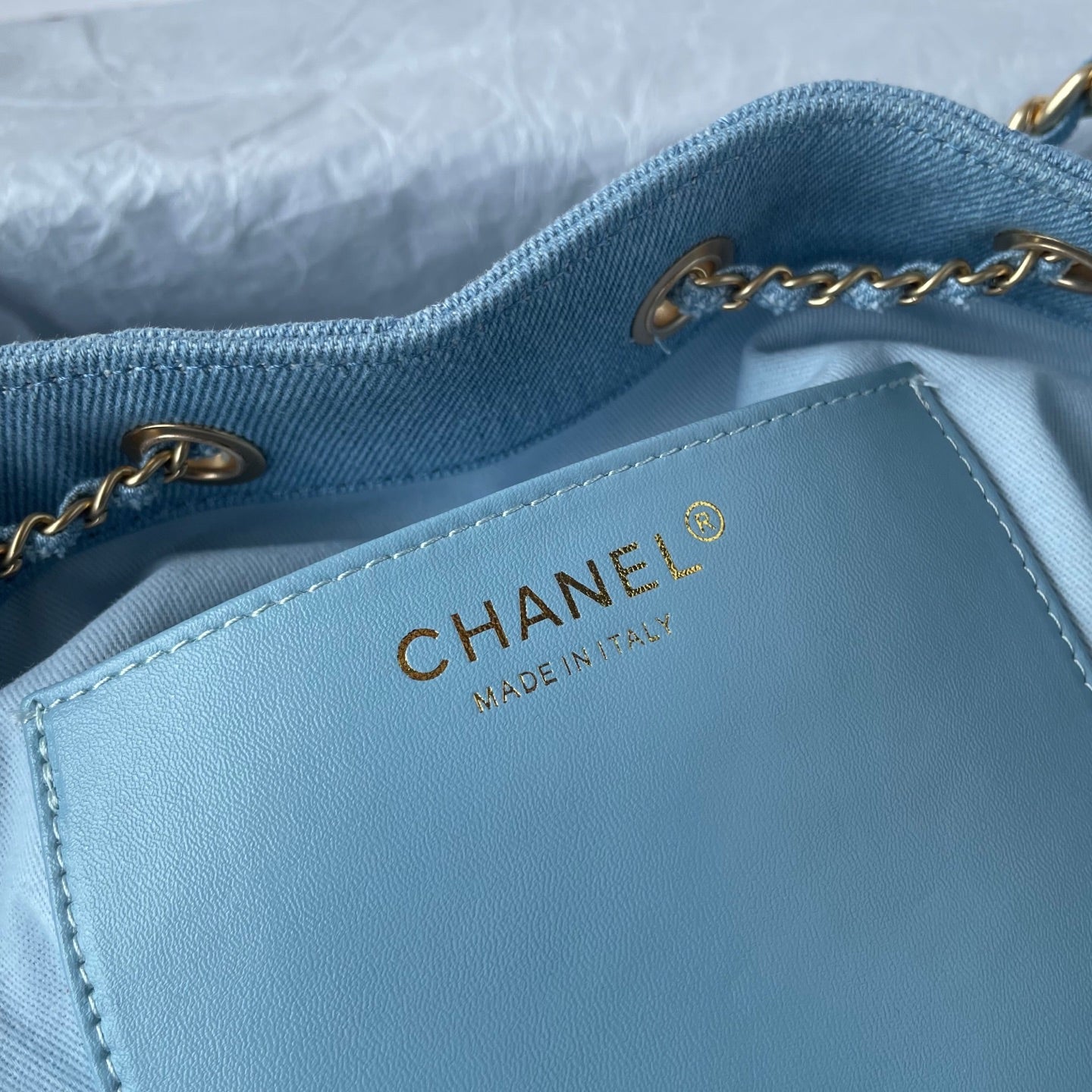 25 Medium Quilted Large Denim Bag