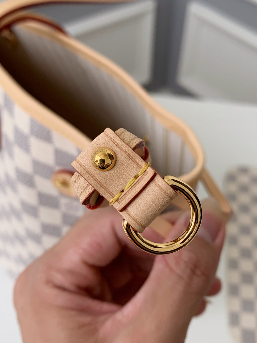 Neverfull MM – Damier Azur Canvas