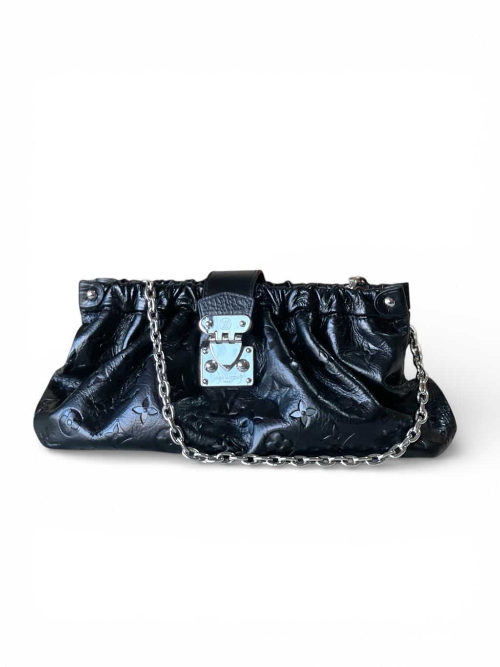Pochette Sling Leather Clutch