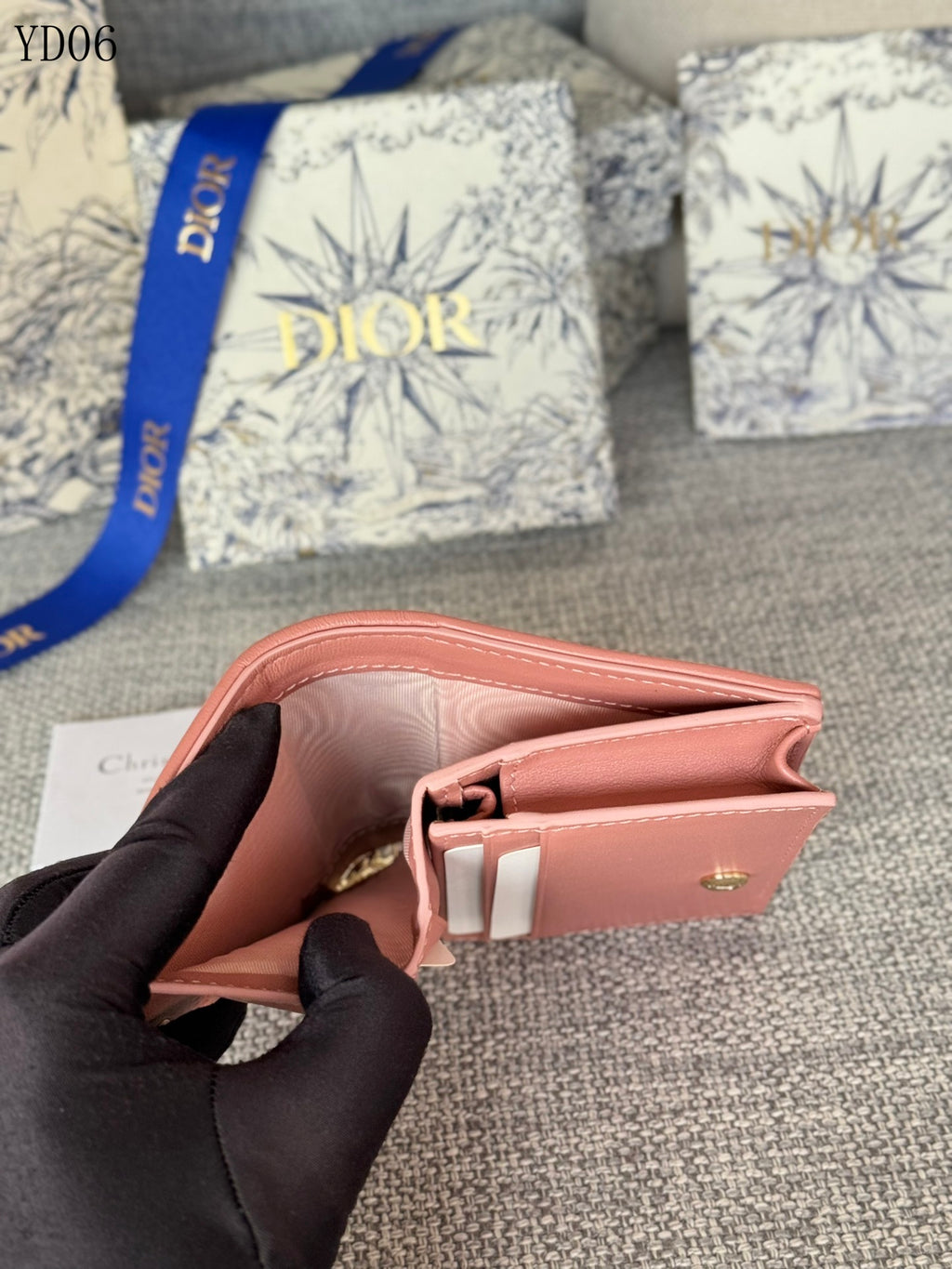 Quilted Leather Wallet