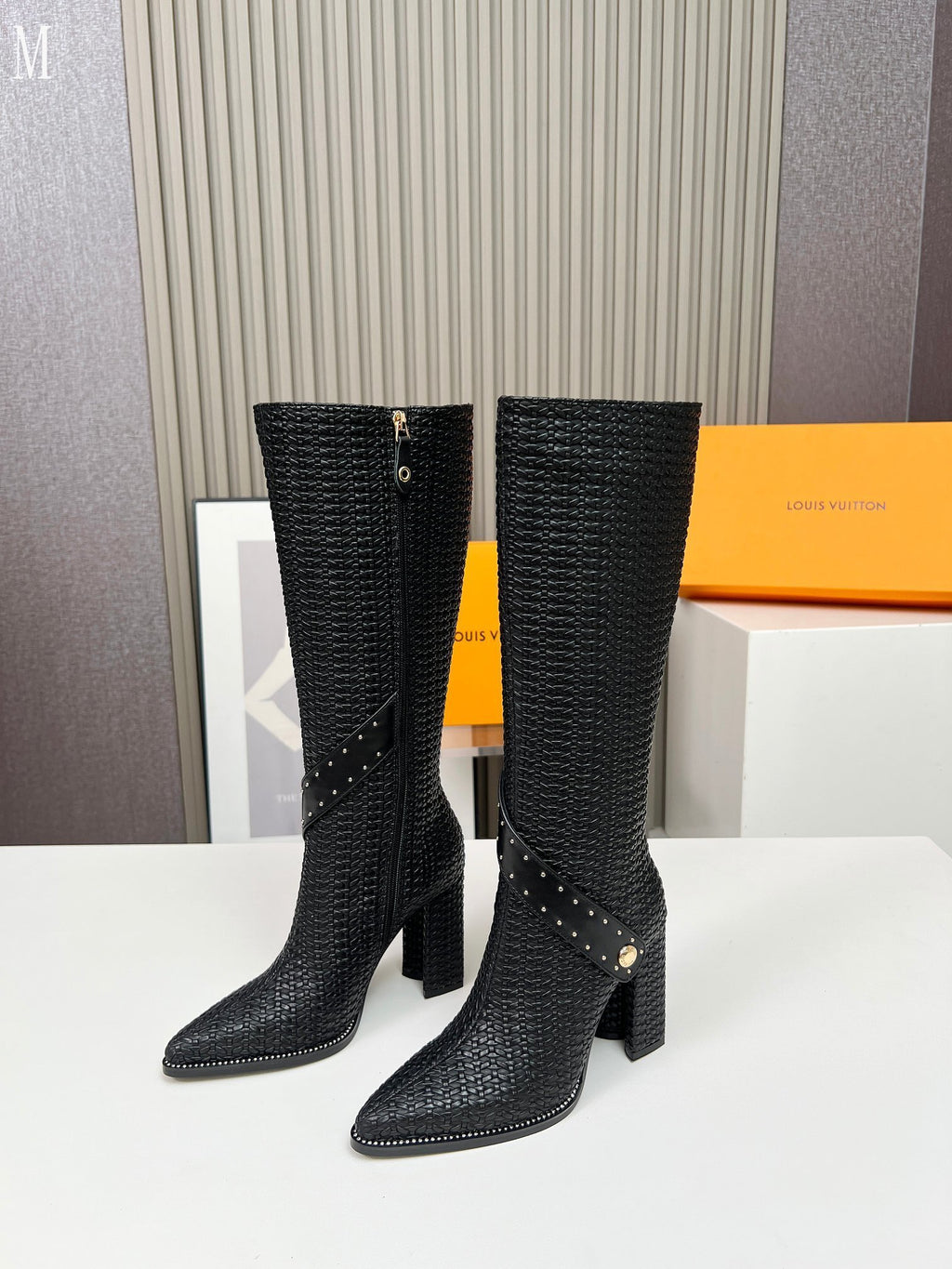 Knit Over-the-Knee Long Boots