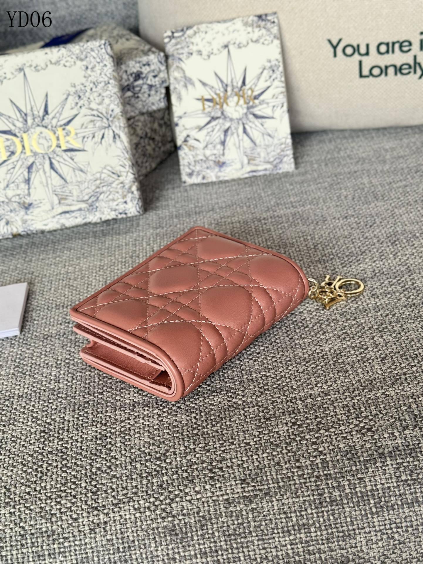 Quilted Leather Wallet