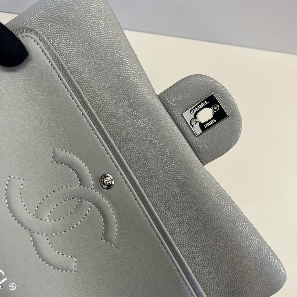 Caviar Leather Classic Double Flap Bag