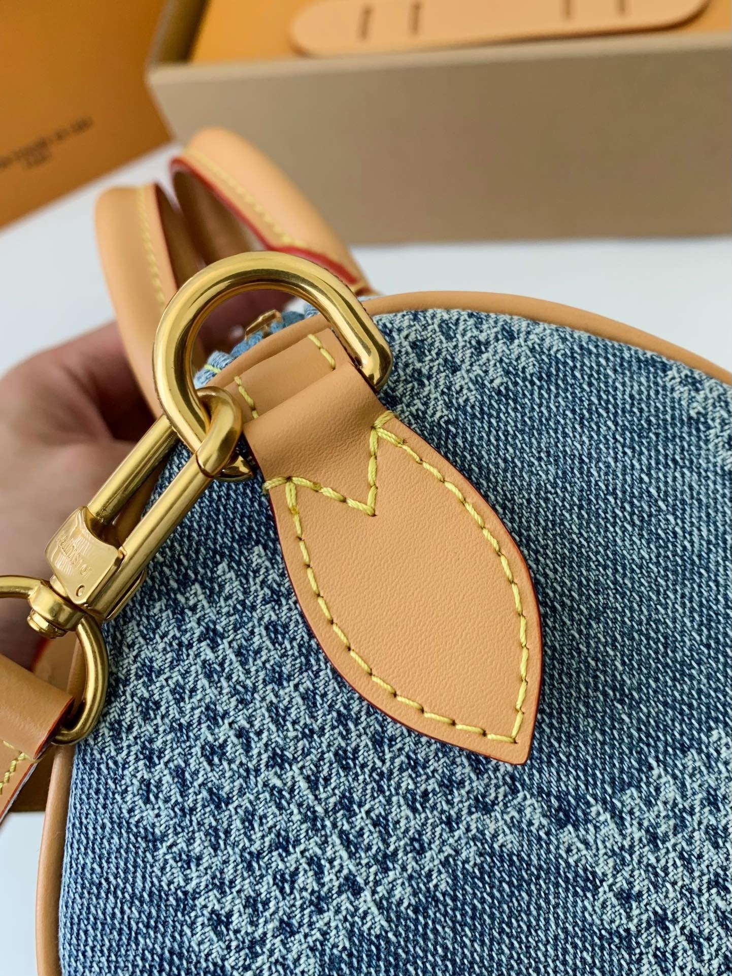 Denim Damier Speedy Bag