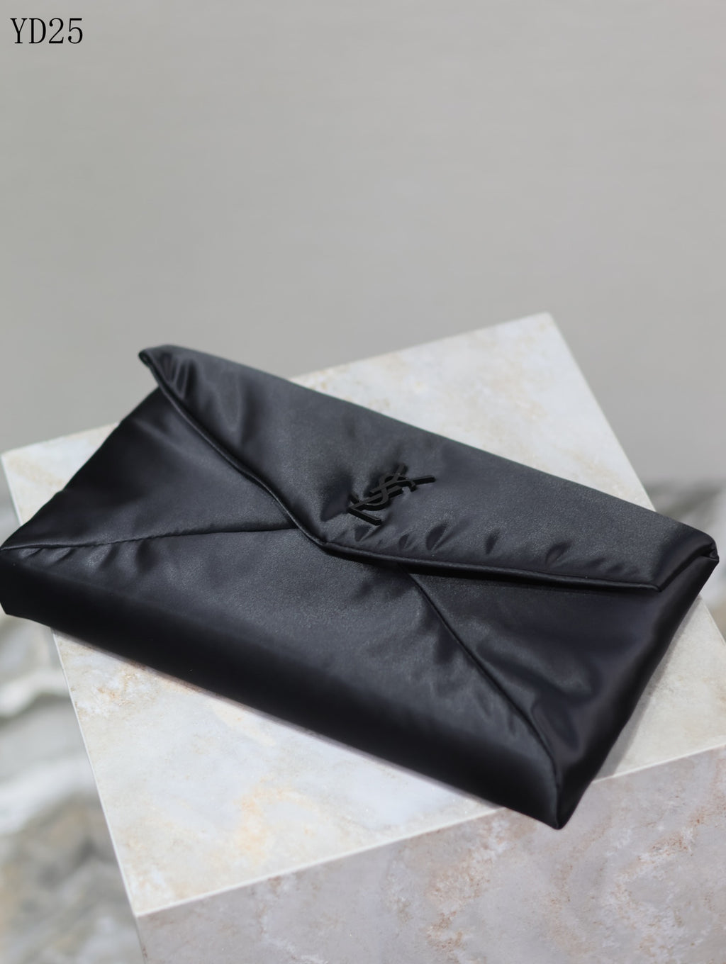 Satin Envelope Clutch Bag