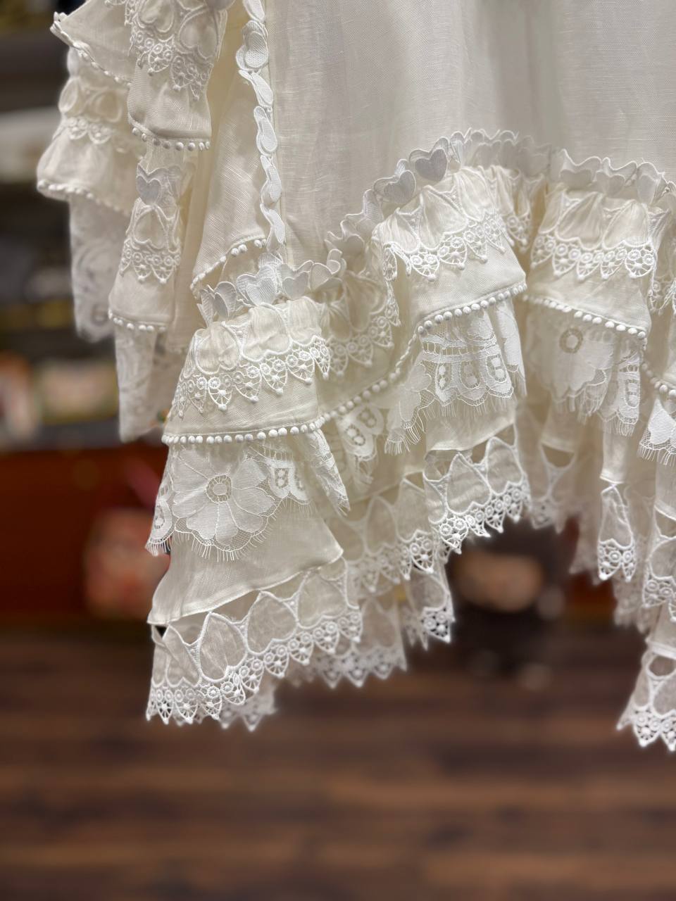 Crush Heart Trim Mini Dress