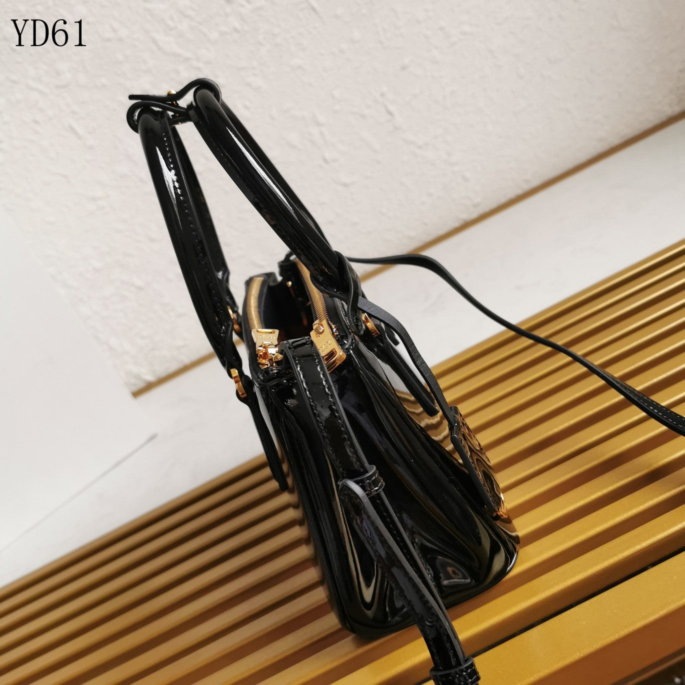 Mini Galleria Patent Leather Bag