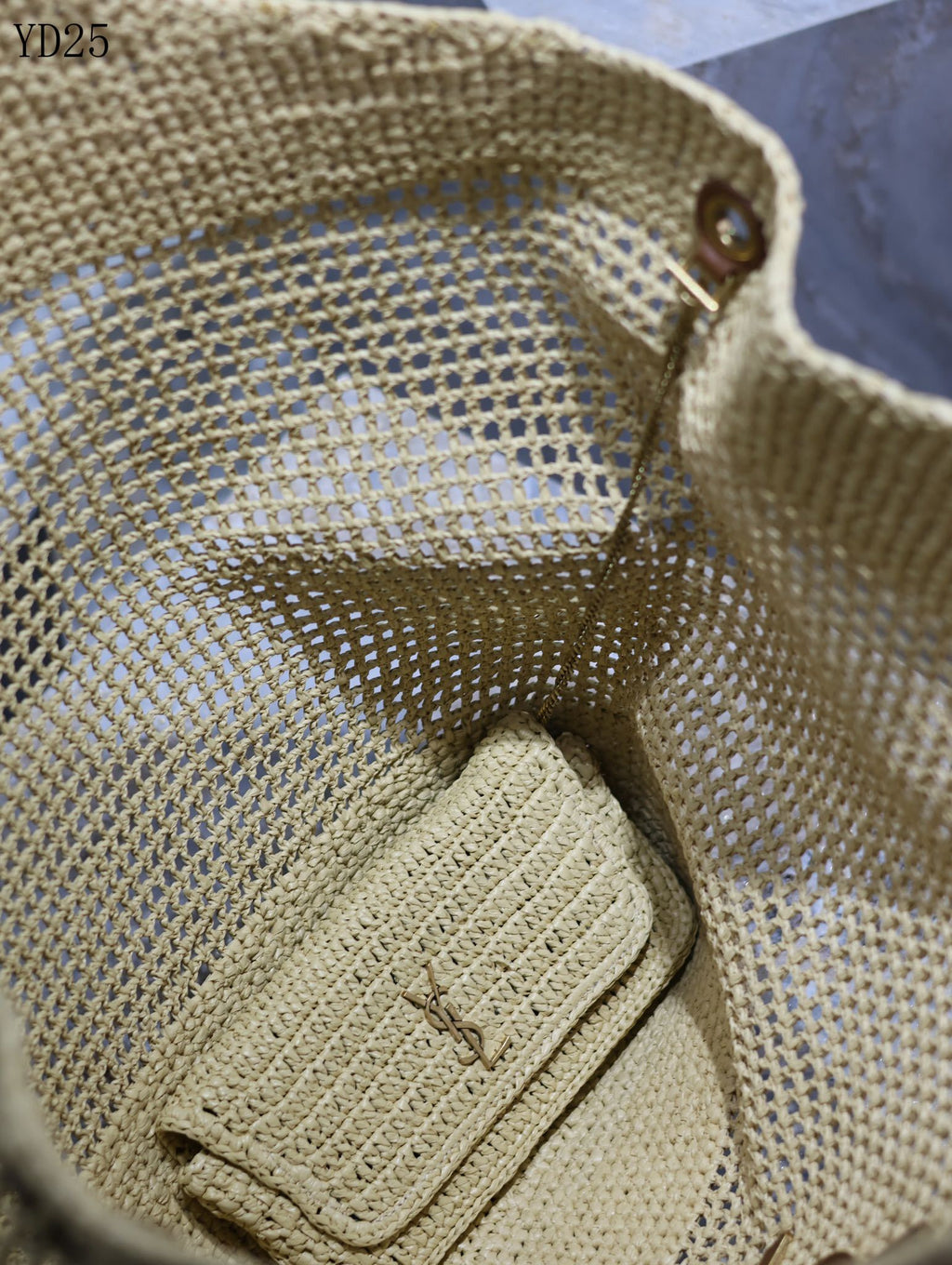 Woven Oversized Tote Bag