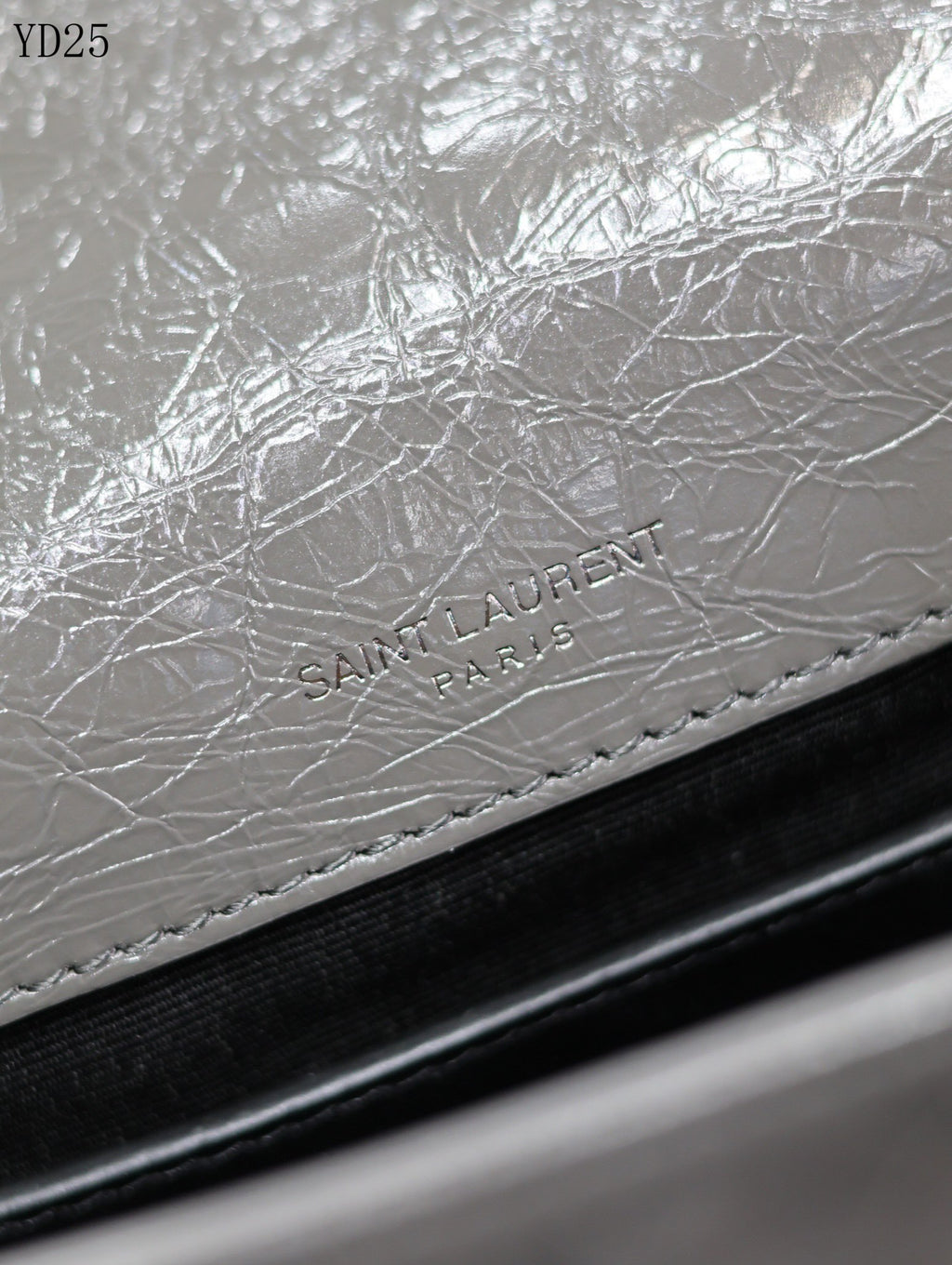 Niki Medium Patent Leather Shoulder Bag