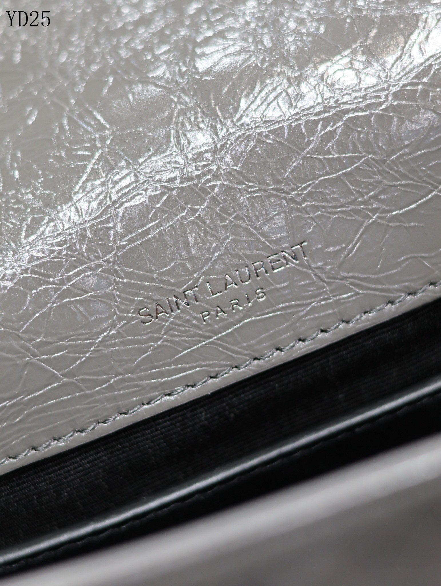 Niki Medium Patent Leather Shoulder Bag