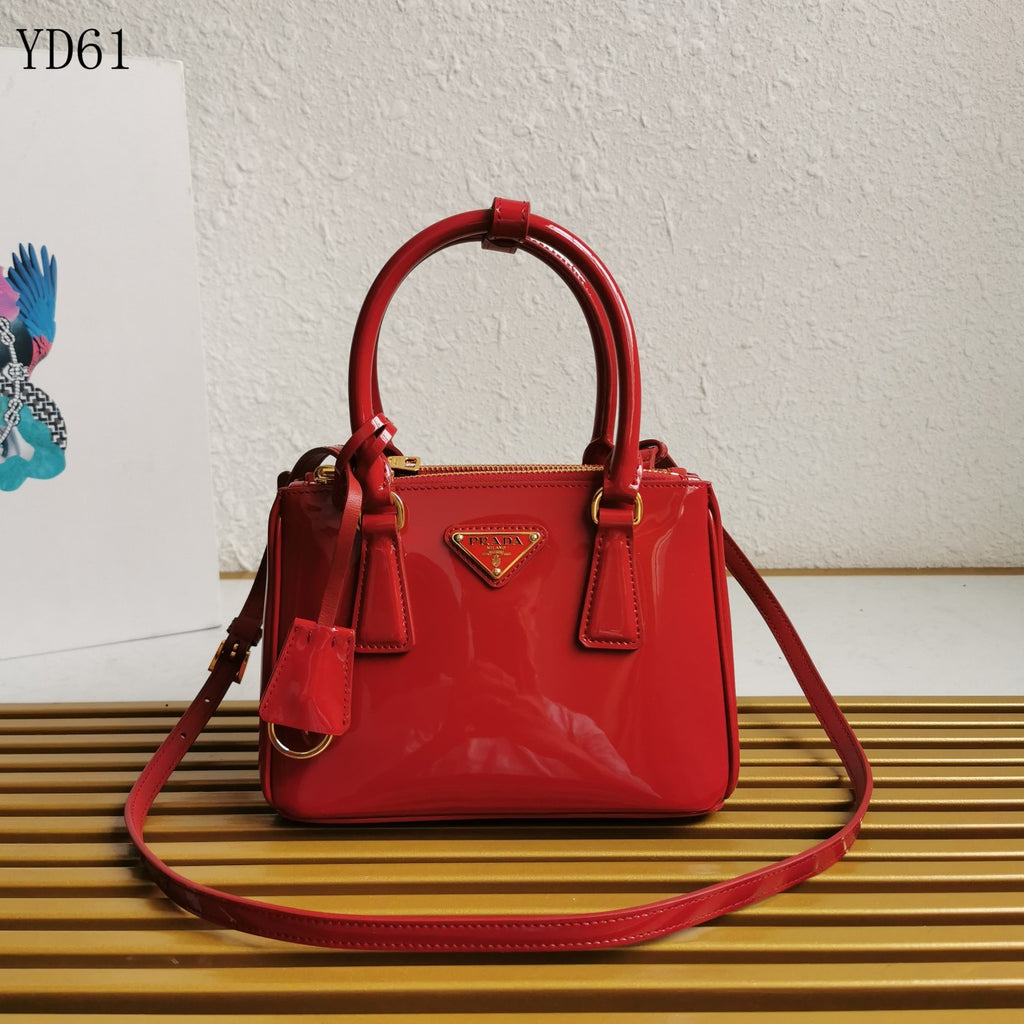Mini Galleria Patent Leather Bag