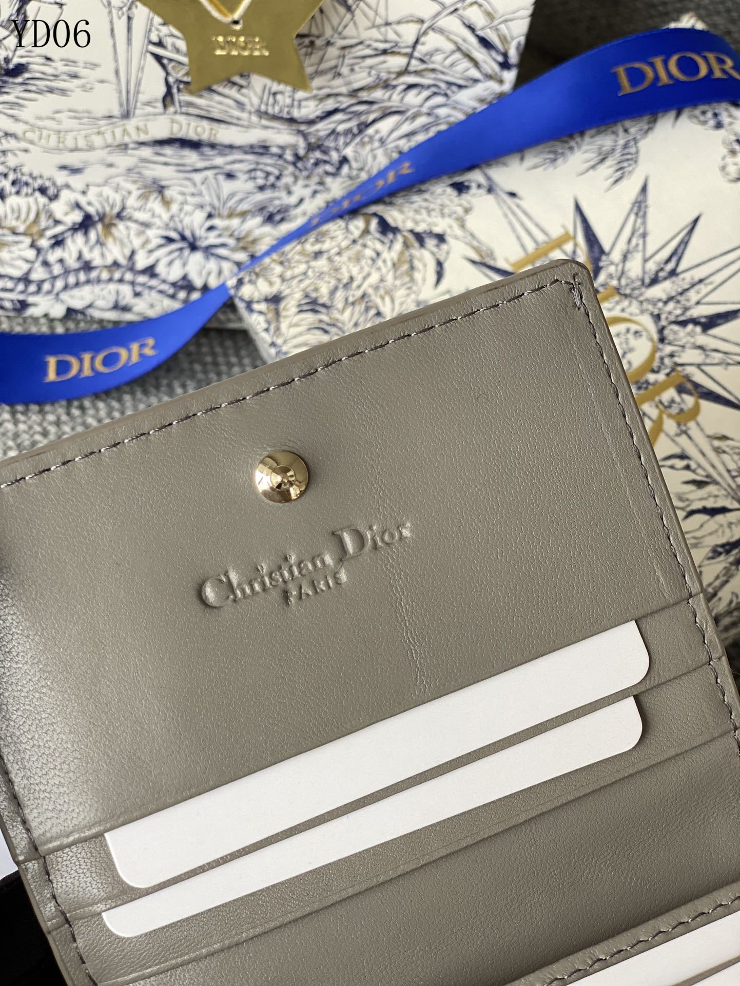 Quilted Leather Wallet