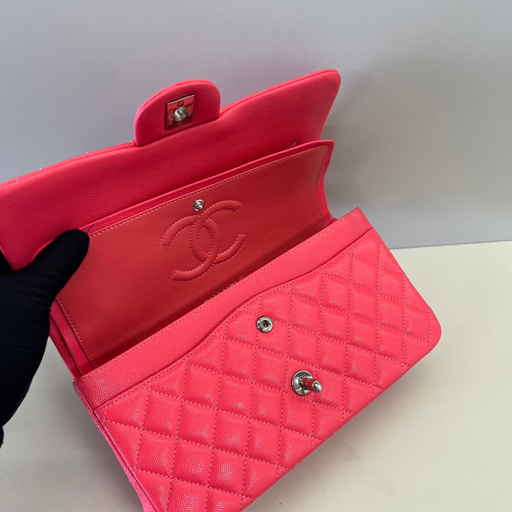 Caviar Leather Classic Double Flap Bag