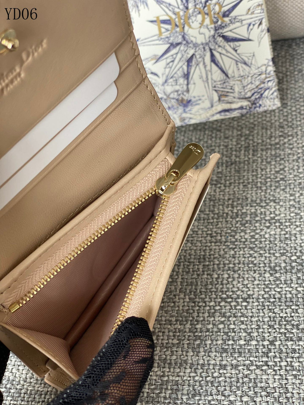 Quilted Leather Wallet