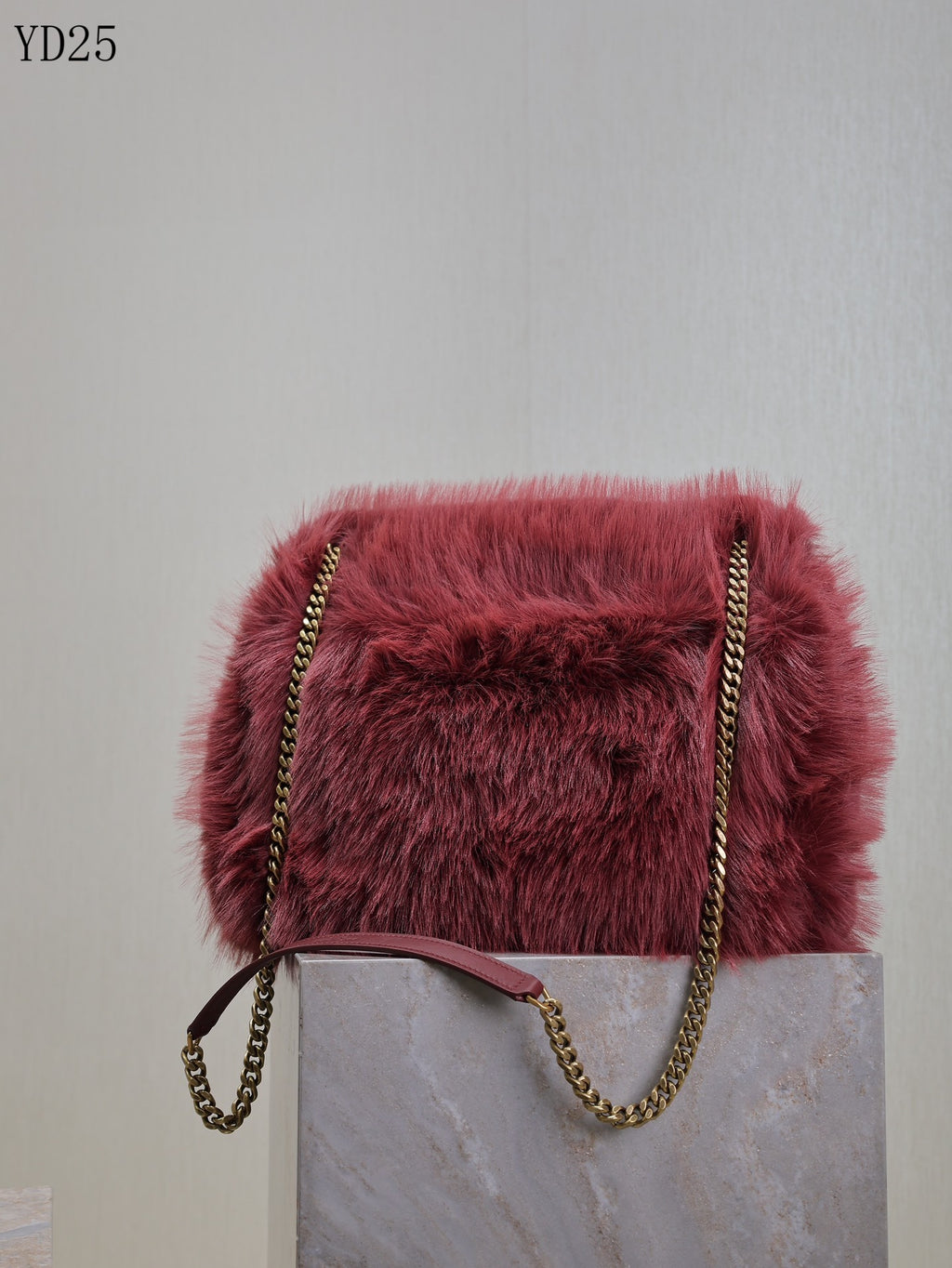 Niki Medium in Shearling Bag