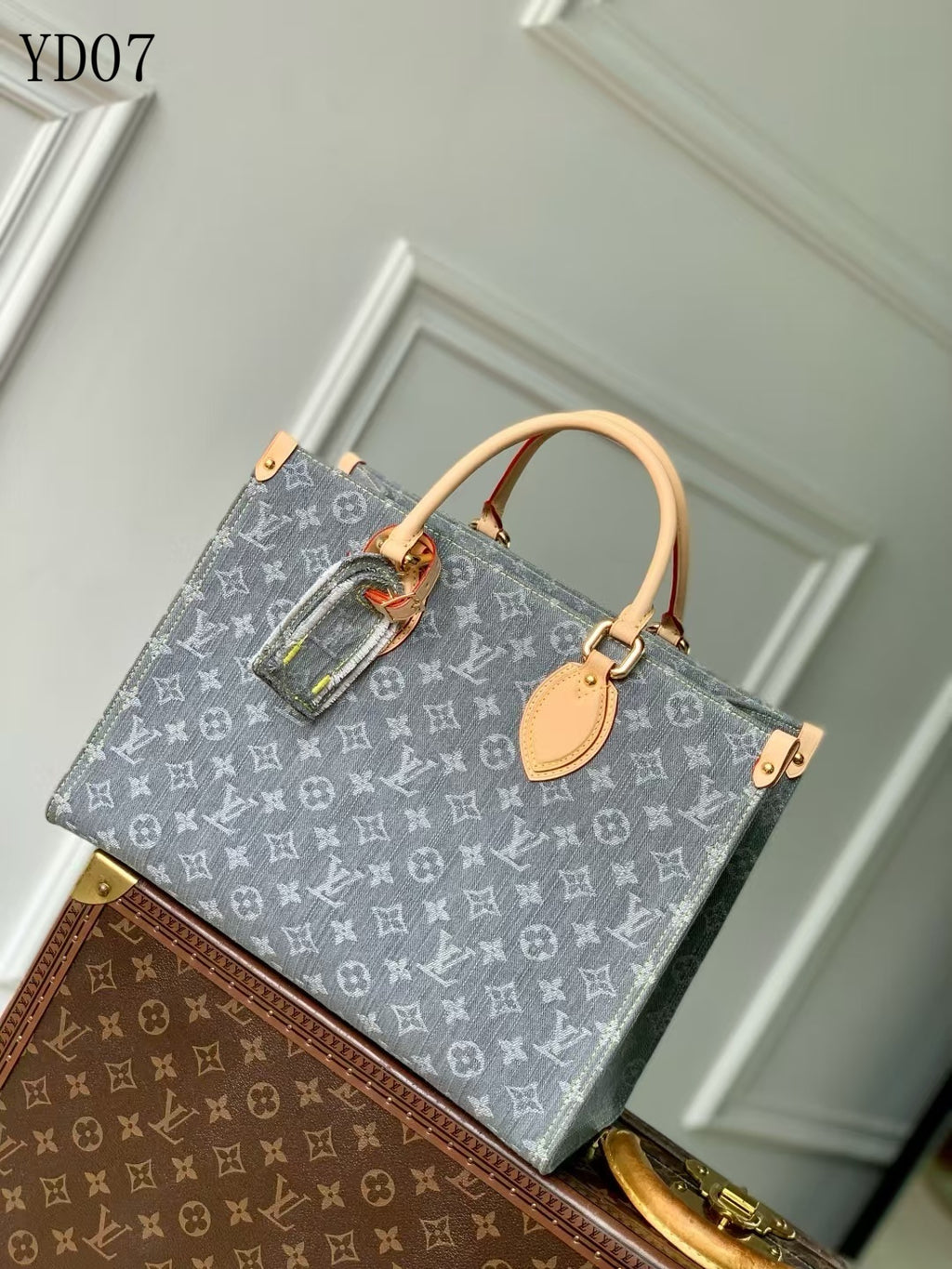 Monogram Denim OnTheGo MM