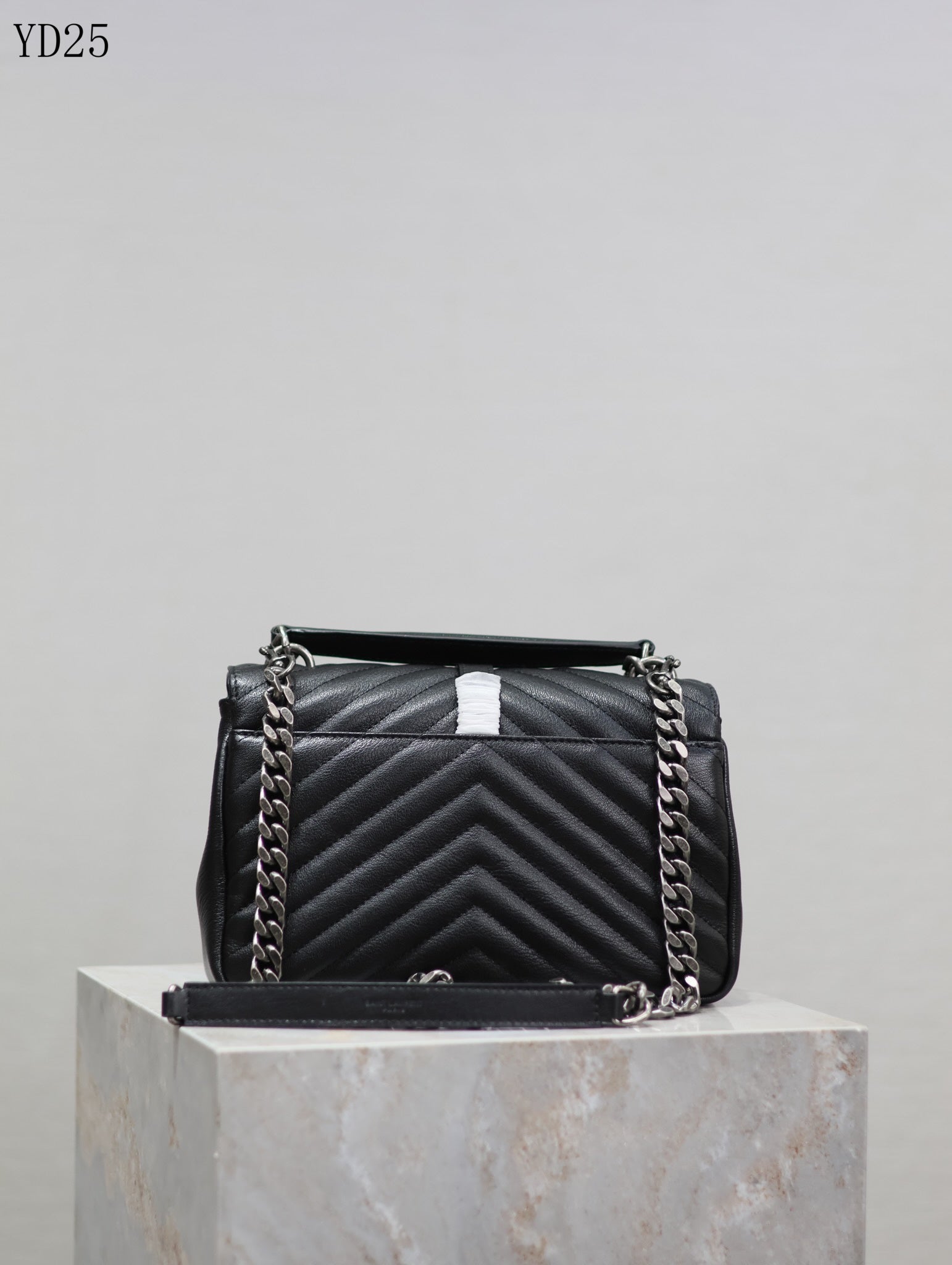 Quilted Leather Collage Bag