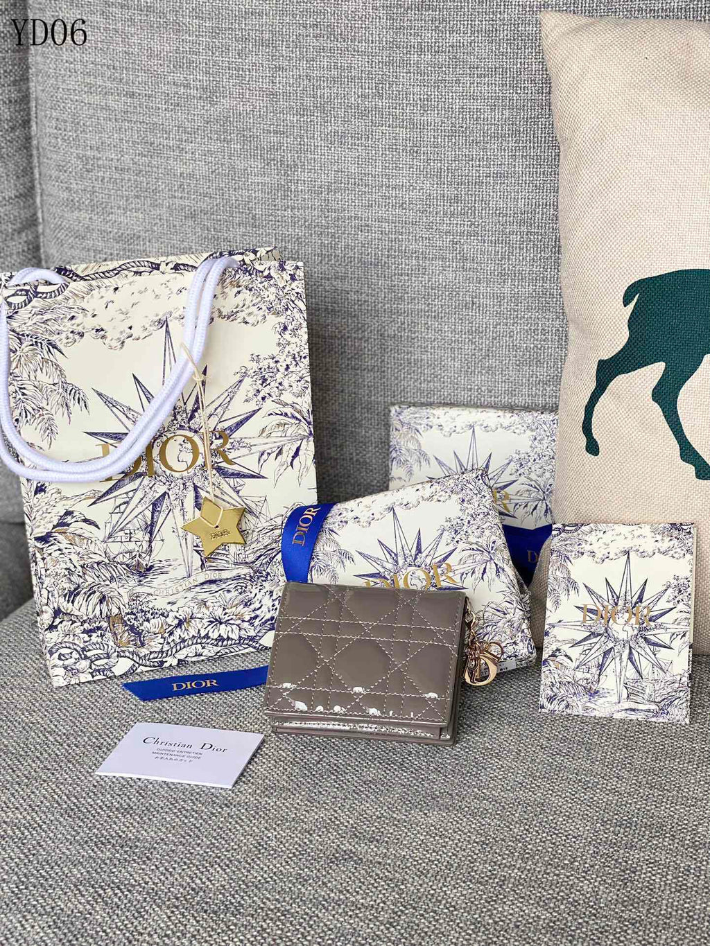 Quilted Leather Wallet