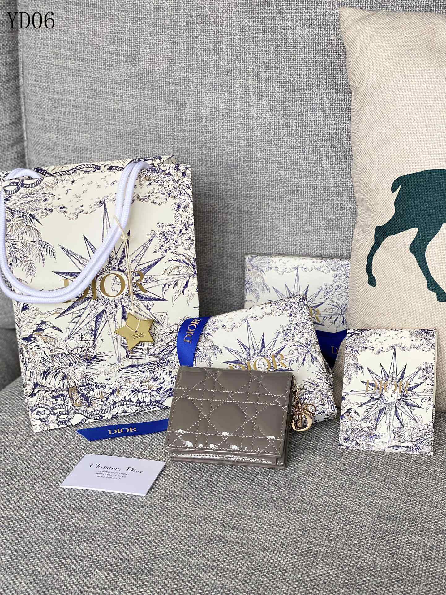 Quilted Leather Wallet