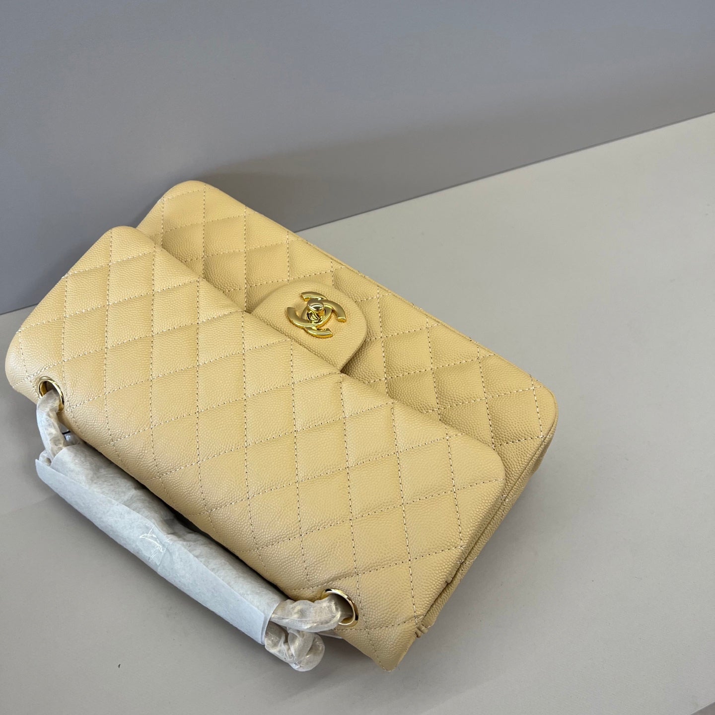 Caviar Leather Classic Double Flap Bag