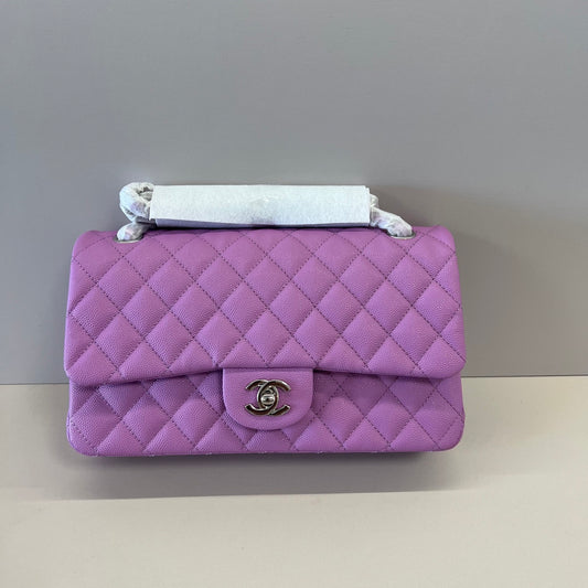 Caviar Leather Classic Double Flap Bag
