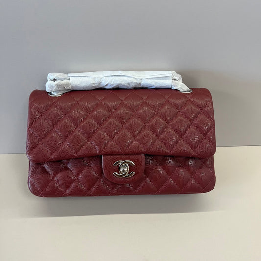 Caviar Leather Classic Double Flap Bag