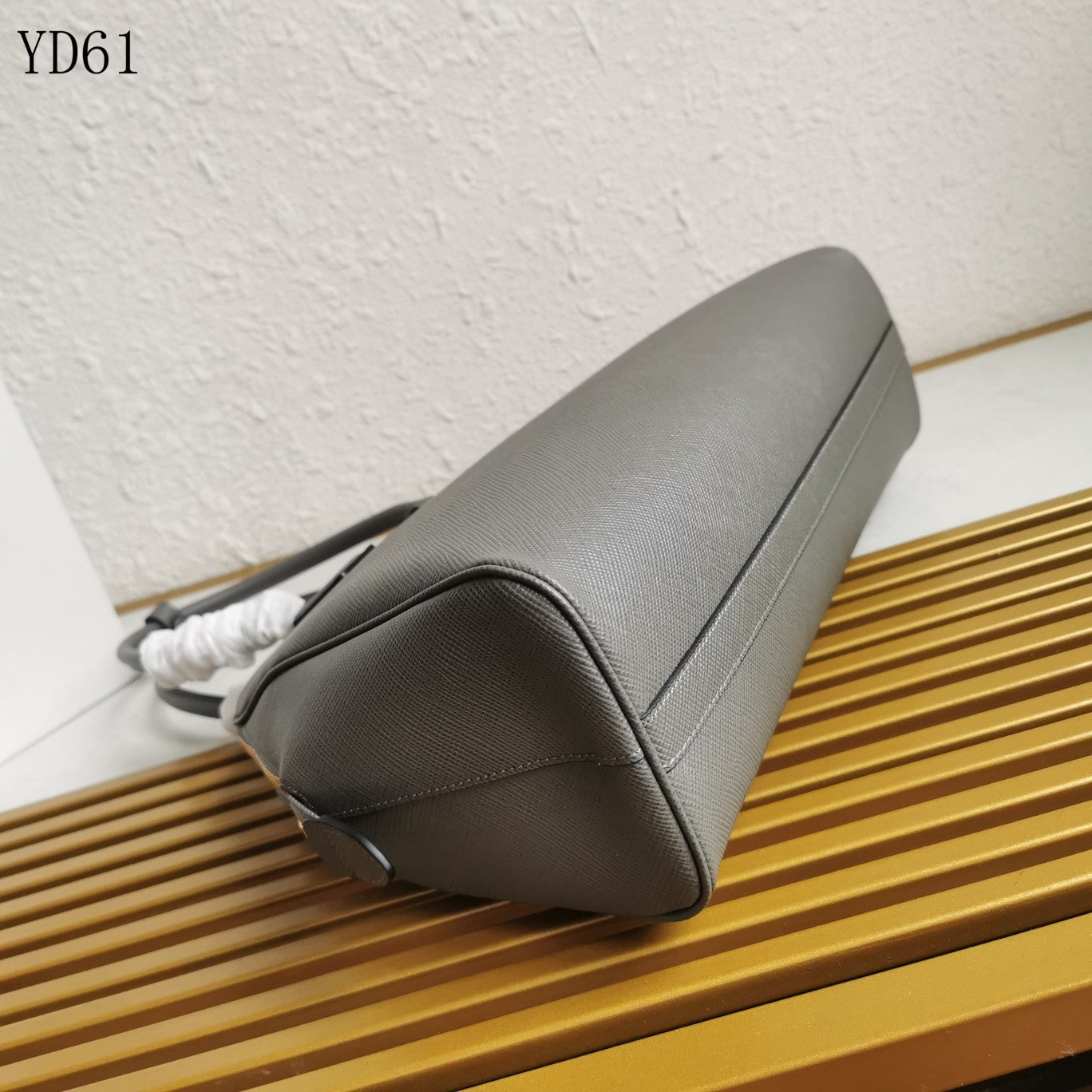 Saffiano Leather Top Handle Bag