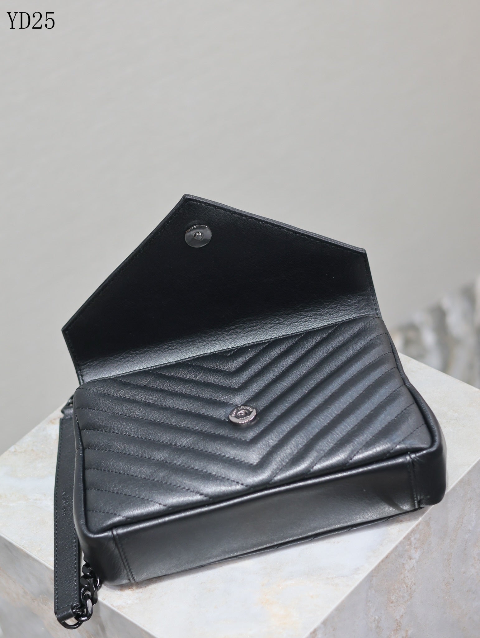 Quilted Leather Collage Bag