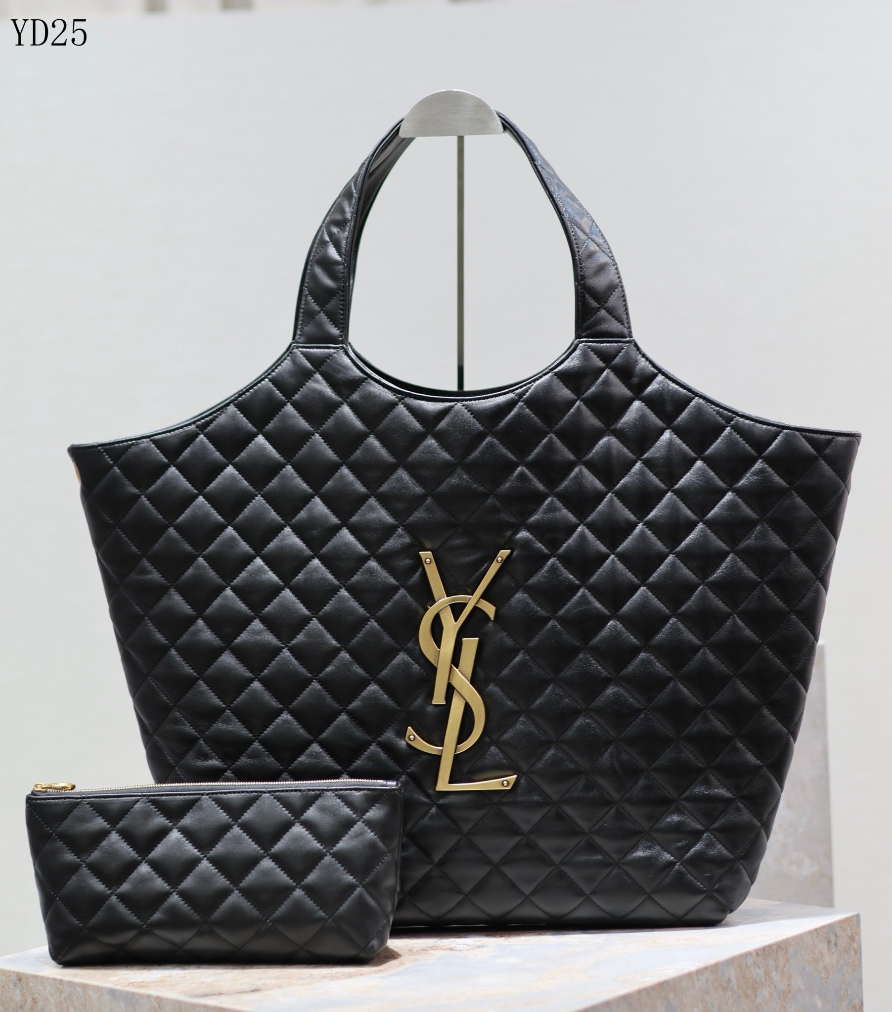 Quilted Oversized Tote Bag