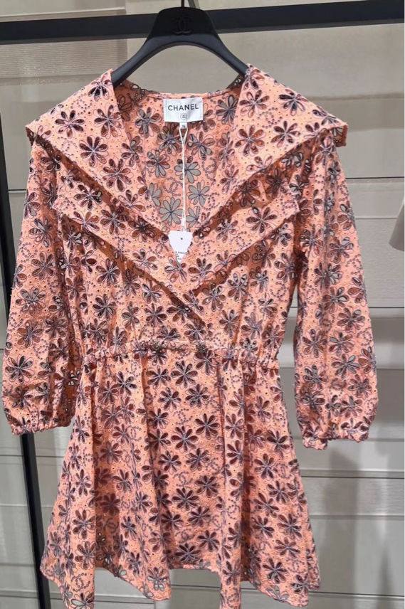 Cotton Broderie Dress