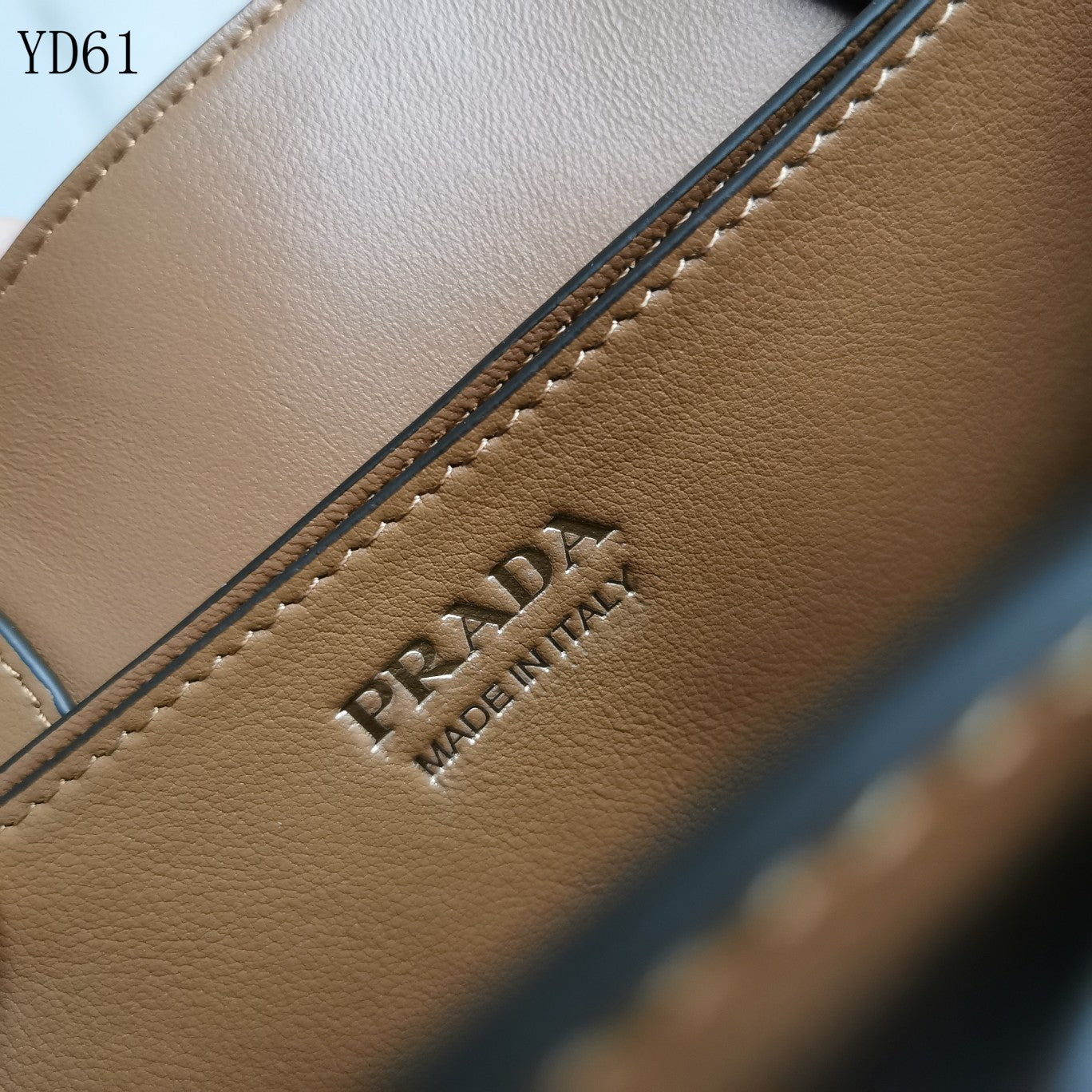 Buckle Belted Medium Leather Tote Bag