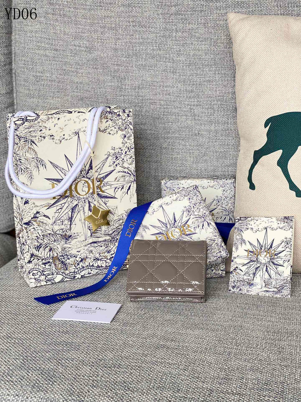 Quilted Leather Wallet