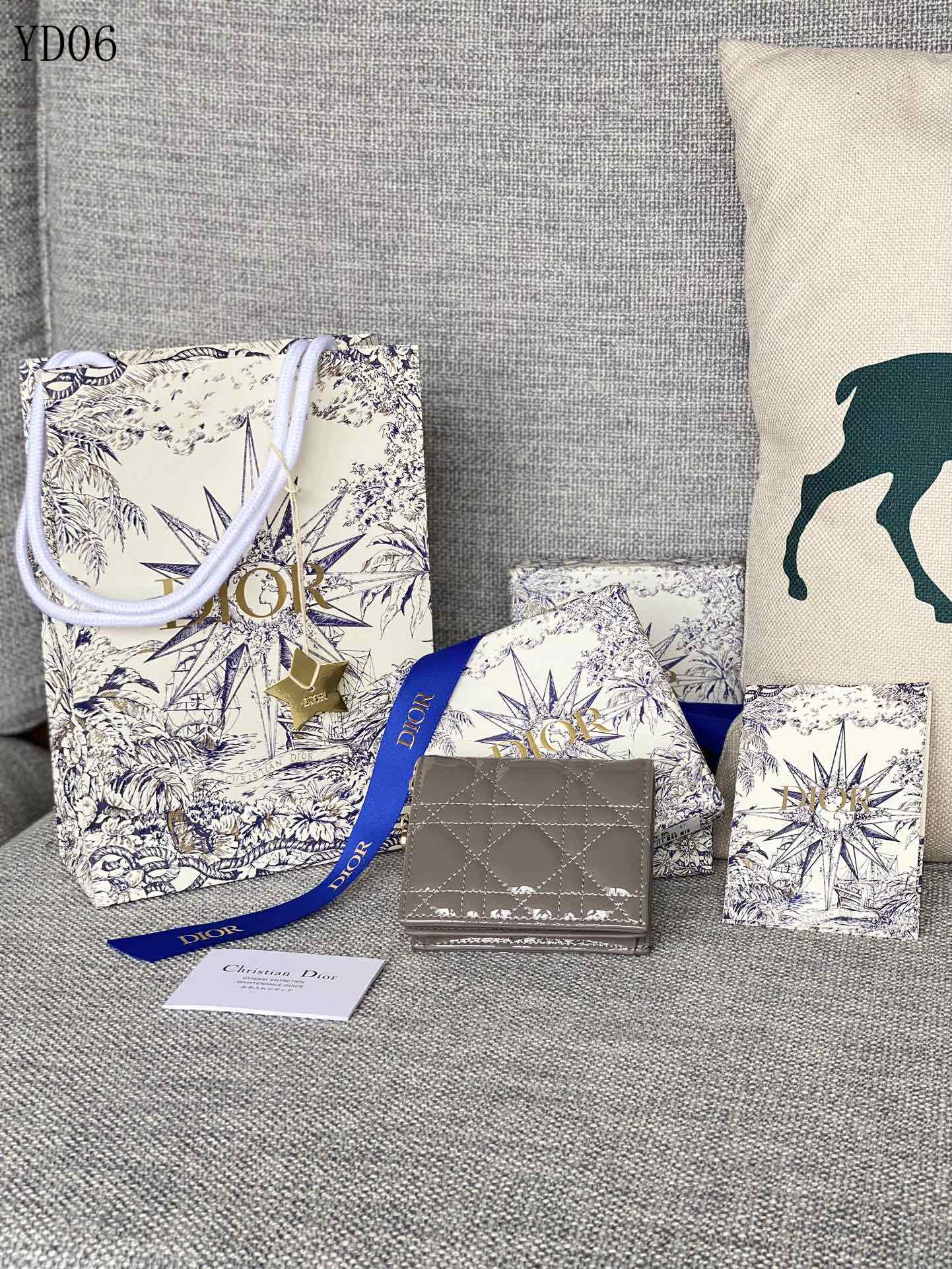 Quilted Leather Wallet