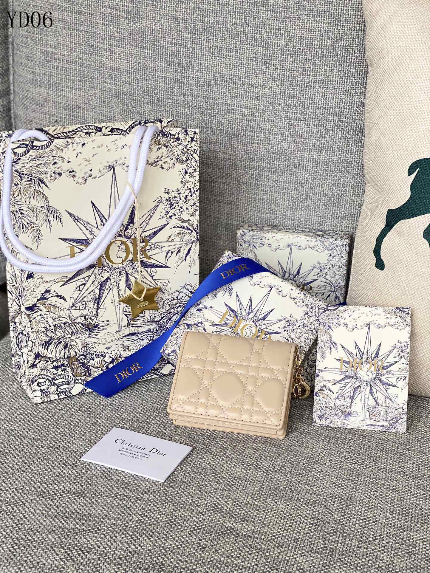 Quilted Leather Wallet