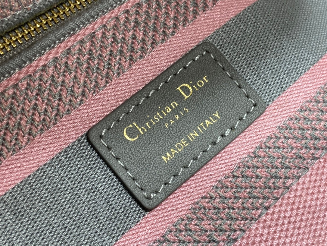 Embroidered Canvas Tote Bag