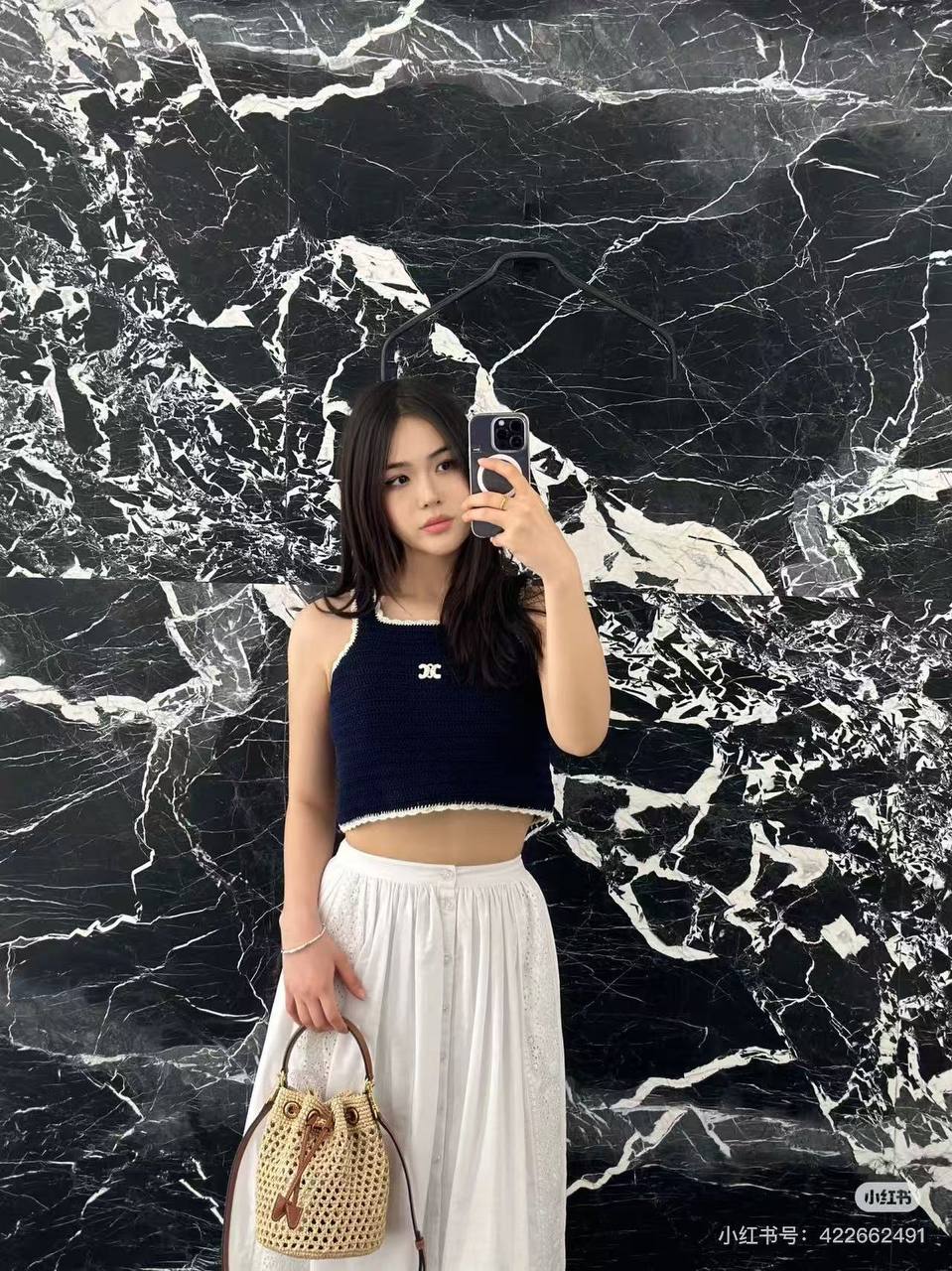 Top In Crocheted Cotton