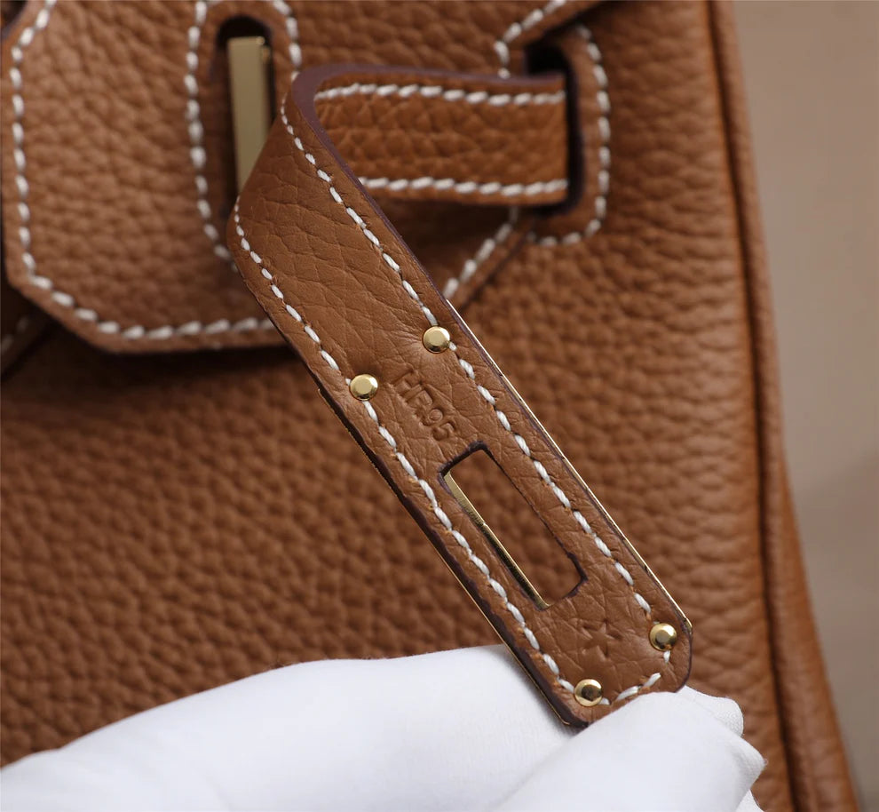 Birkin 25 Togo Leather Bag