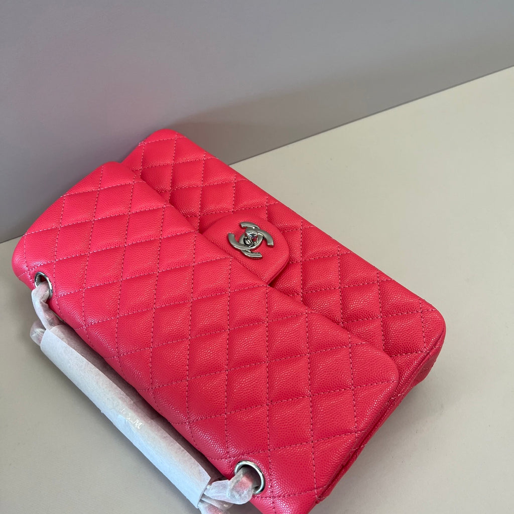 Caviar Leather Classic Double Flap Bag