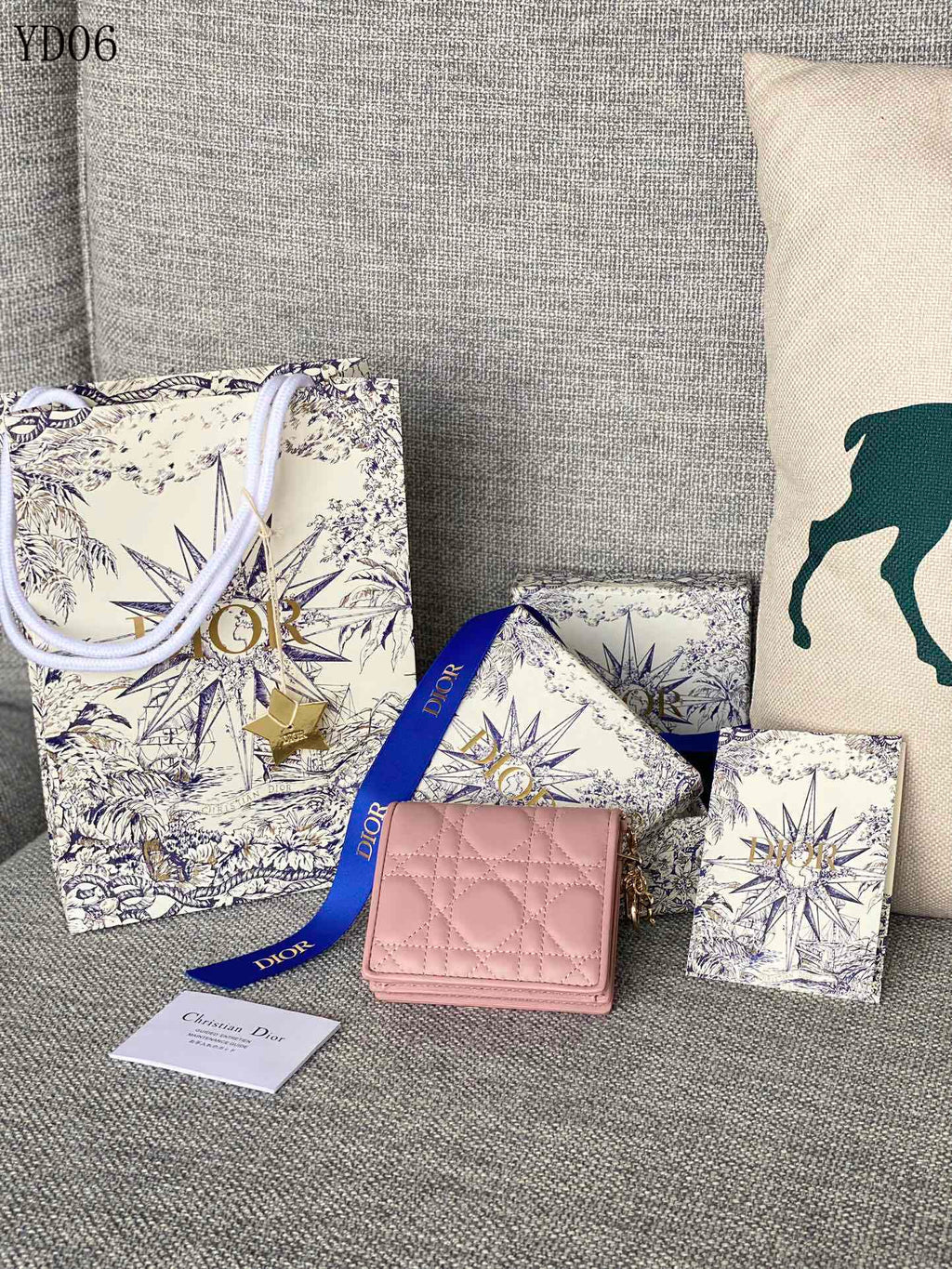 Quilted Leather Wallet