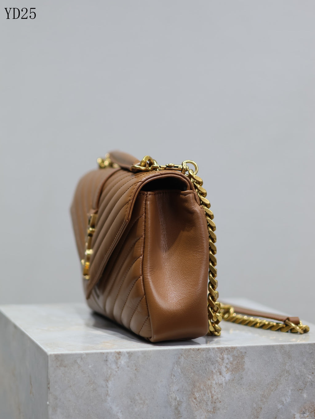 Quilted Leather Collage Bag