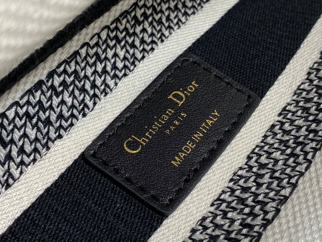 Embroidered Canvas Tote Bag