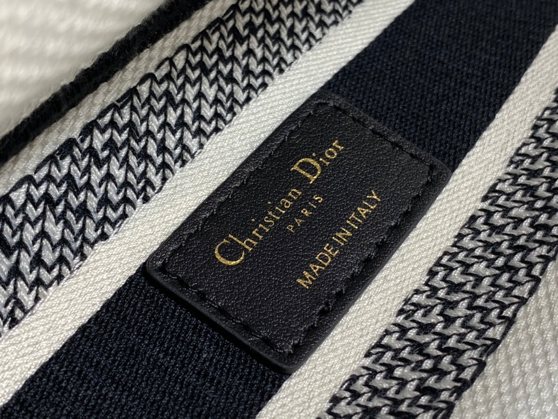 Embroidered Canvas Tote Bag