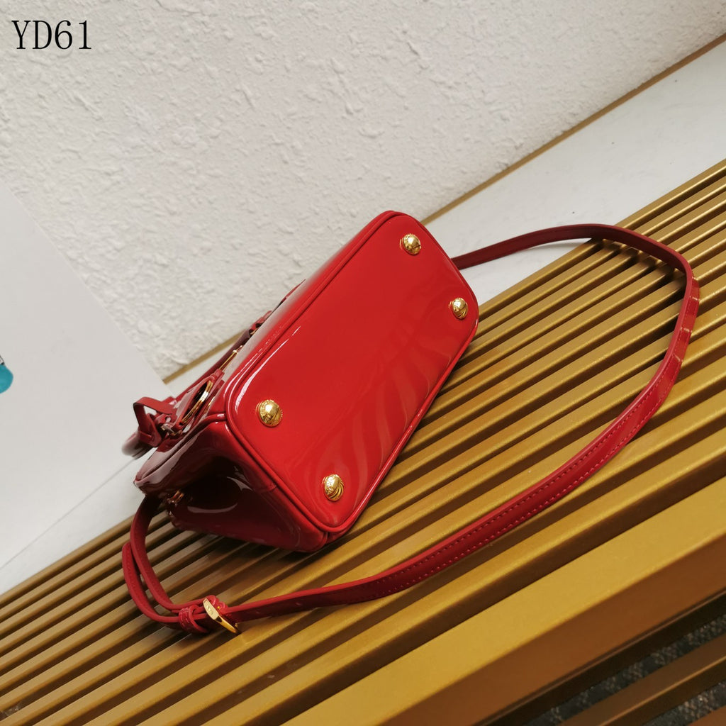 Mini Galleria Patent Leather Bag