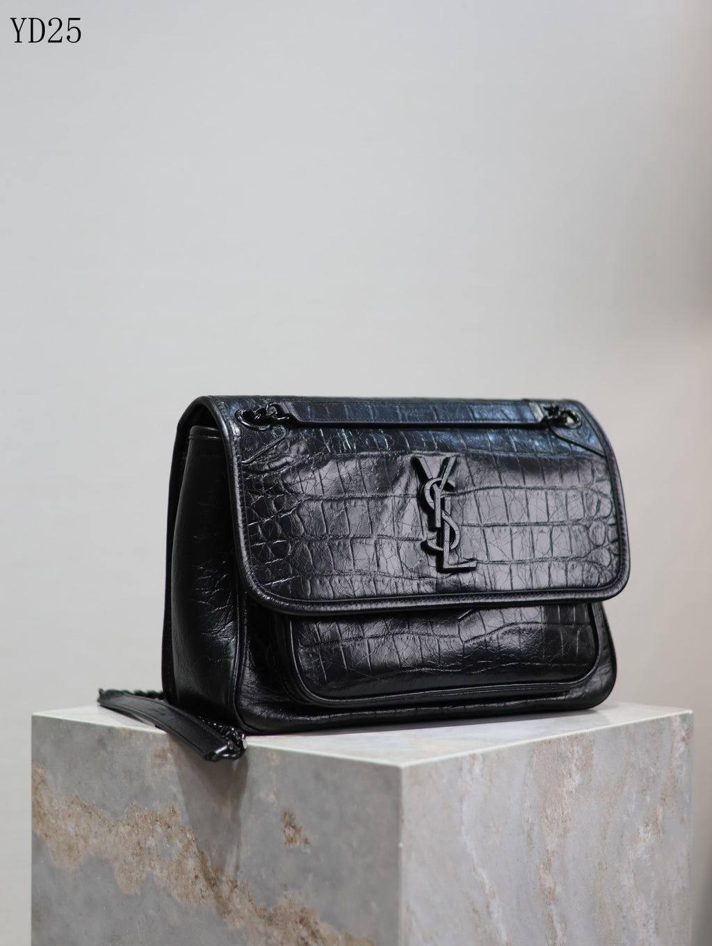 Niki Crocodile Leather Bag