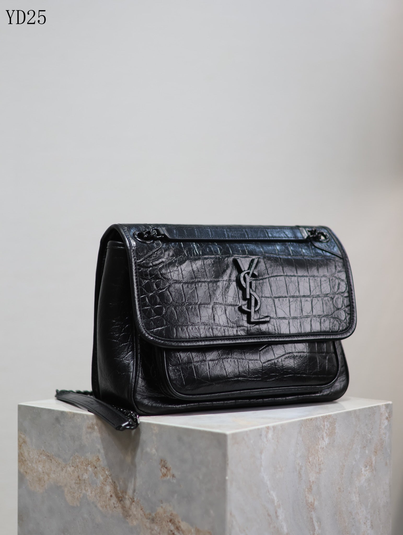 Niki Crocodile Leather Bag