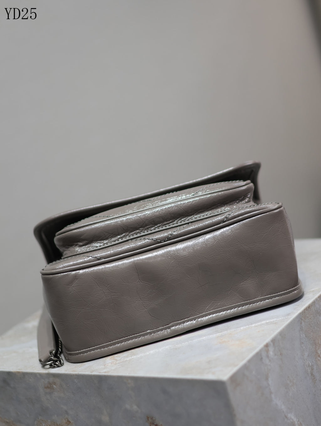 Niki Medium Patent Leather Shoulder Bag