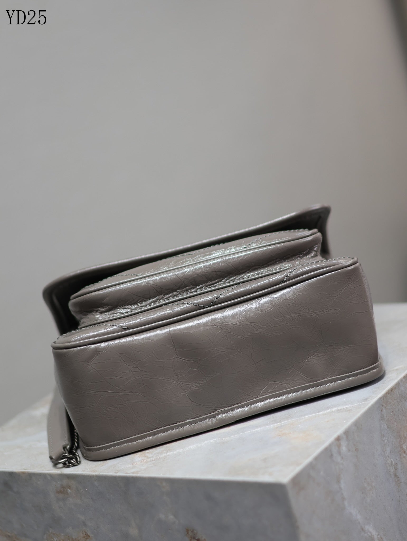 Niki Medium Patent Leather Shoulder Bag