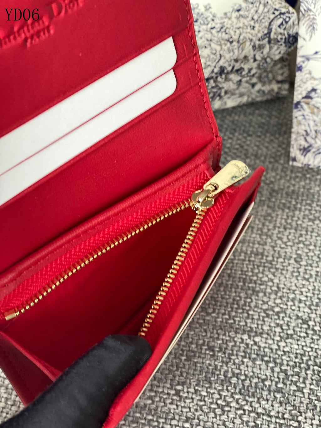 Quilted Leather Wallet