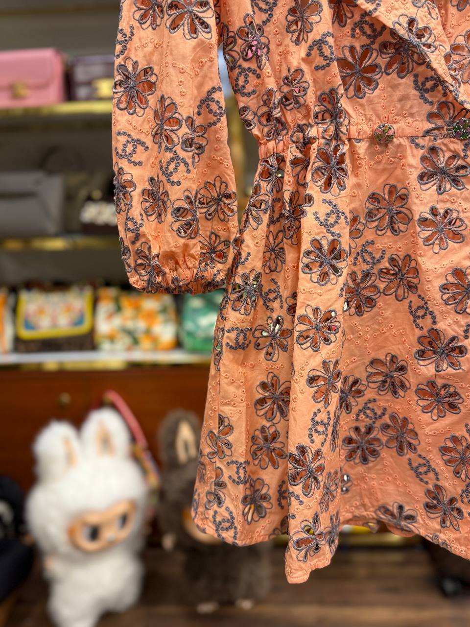 Cotton Broderie Dress