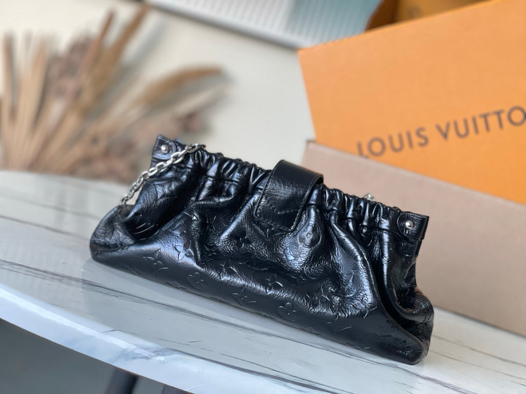 Pochette Sling Leather Clutch